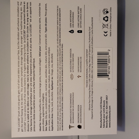 NEW LUCE180° Facial Cleansing and Anti-Aging Device - Picture 6 of 6